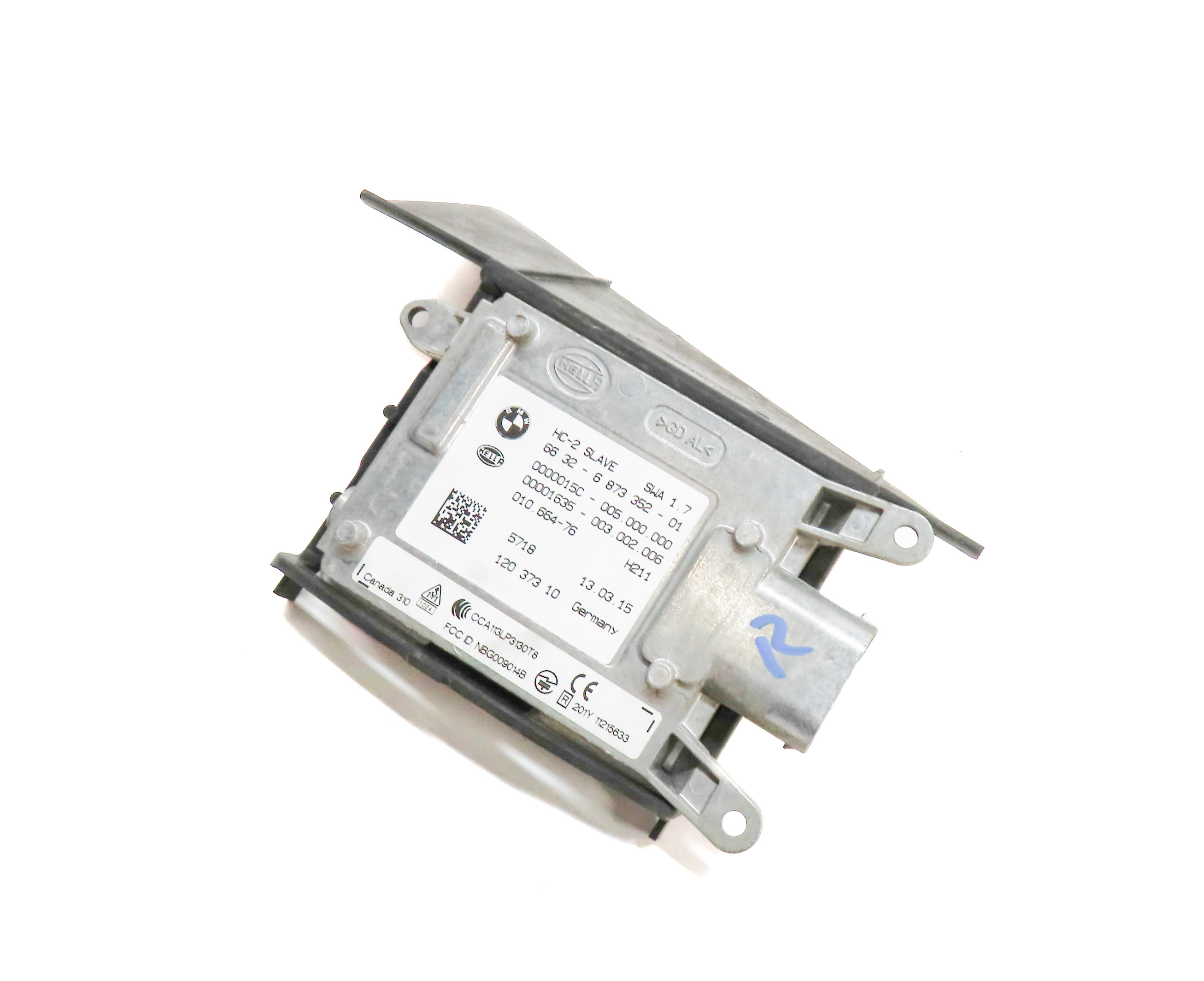 2015 BMW X6 (F16) REAR LANE DEPARTURE CHANGE WARNING MODULE RADAR SENSOR (SLAVE) — exact item pictured